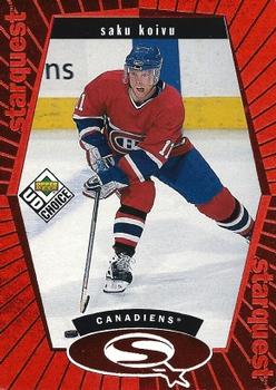 Saku Koivu Montreal Canadiens UD Choice 1998/99 Starquest Red #SQ8