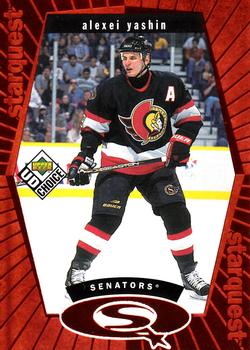 Alexei Yashin Ottawa Senators UD Choice 1998/99 Starquest Red #SQ10