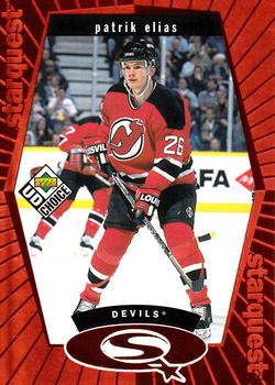 Patrik Elias New Jersey Devils UD Choice 1998/99 Starquest Red #SQ12