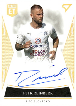 Petr Reinberk Slovacko SportZoo FORTUNA:LIGA 2022/23 1. serie Elite Team Auto /25 #ET-10
