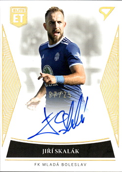 Jiri Skalak Mlada Boleslav SportZoo FORTUNA:LIGA 2022/23 1. serie Elite Team Auto /25 #ET-18