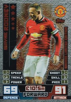 Wayne Rooney Manchester United 2014/15 Topps Match Attax Limited Edition Bronze #LE3