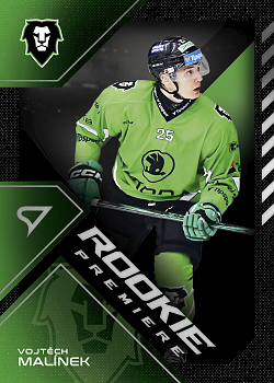 Vojtech Malinek Mlada Boleslav Tipsport ELH 2024/25 SportZoo 2. serie Rookie Premiere #RP-25
