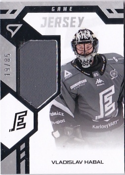 Vladislav Habal Karlovy Vary Tipsport ELH 2024/25 SportZoo 2. serie Game Jersey /85 #GJ-VH