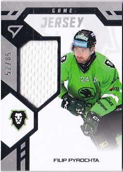 Filip Pyrochta Mlada Boleslav Tipsport ELH 2024/25 SportZoo 2. serie Game Jersey /85 #GJ-FP