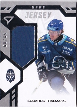 Eduards Tralmaks Kladno Tipsport ELH 2024/25 SportZoo 2. serie Game Jersey /85 #GJ-ET