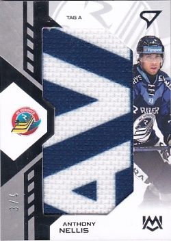 Anthony Nellis Vitkovice Tipsport ELH 2024/25 SportZoo 2. serie Unique Mark /4 #UM-AN