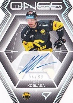 Petr Koblasa Litvinov Tipsport ELH 2024/25 SportZoo 2. serie The Chosen Ones Auto Die Cut /89 #COS-PK