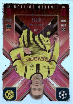 Maximilian Beier Borussia Dortmund 2024/25 Topps Match Attax EXTRA UEFA Club Competitions X-Factor Limited Edition #LE10