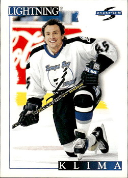 Petr Klima Tampa Bay Lightning Score 1995/96 #65