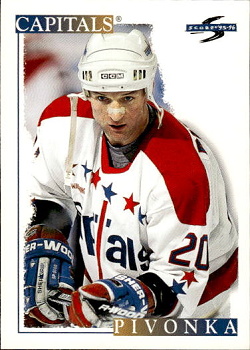 Michal Pivonka Washington Capitals Score 1995/96 #258