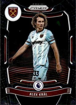 Alex Kral West Ham United 2021/22 Panini PRIZM Premier League #236