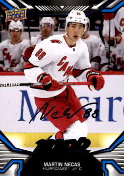 Martin Necas Carolina Hurricanes Upper Deck MVP 2022/23 Factory Set Blue #48