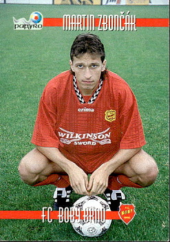 M. Zboncak Brno PAPYRO 1. ceska fotbalova liga 1996/97 #62