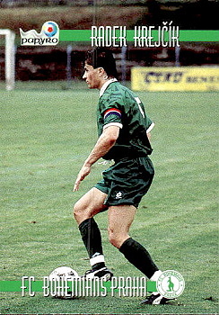 R. Krejcik Bohemians Praha PAPYRO 1. ceska fotbalova liga 1996/97 #251