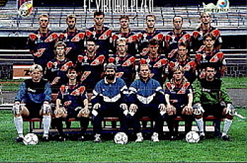 FC Viktoria Plzen Viktoria Plzen PAPYRO 1. ceska fotbalova liga 1996/97 team photo #x13