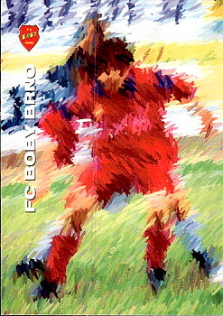 FC Boby Brno Brno PAPYRO 1. ceska fotbalova liga 1996/97 Checklist #y03