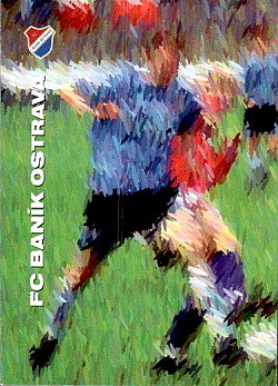 FC Banik Ostrava Banik Ostrava PAPYRO 1. ceska fotbalova liga 1996/97 Checklist #y12