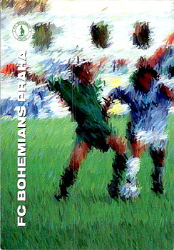FC Bohemians Praha Bohemians Praha PAPYRO 1. ceska fotbalova liga 1996/97 Checklist #y14