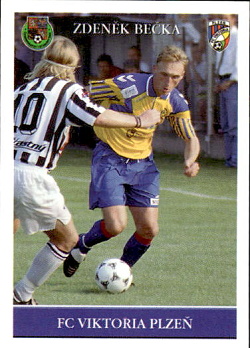 Z. Becka Viktoria Plzen PAPYRO 1. ceska fotbalova liga 1995/96 #199