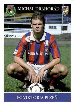 M. Drahorad Viktoria Plzen PAPYRO 1. ceska fotbalova liga 1995/96 #201
