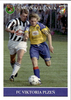 M. Kulhanek Viktoria Plzen PAPYRO 1. ceska fotbalova liga 1995/96 #202