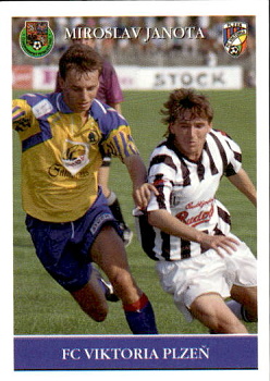 M. Janota Viktoria Plzen PAPYRO 1. ceska fotbalova liga 1995/96 #204