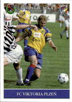 M. Mika Viktoria Plzen PAPYRO 1. ceska fotbalova liga 1995/96 #206