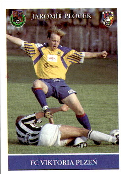J. Plocek Viktoria Plzen PAPYRO 1. ceska fotbalova liga 1995/96 #211