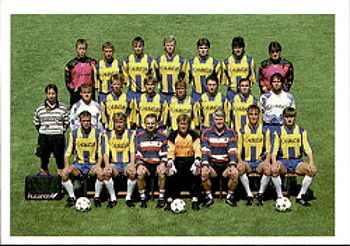FC Kaucuk Opava Opava PAPYRO 1. ceska fotbalova liga 1995/96 team photo #x01
