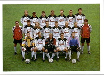 SK Ceske Budejovice Ceske Budejovice PAPYRO 1. ceska fotbalova liga 1995/96 team photo #x03