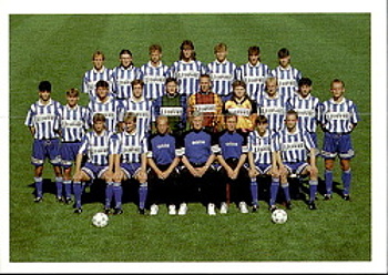 FC Sigma Olomouc Sigma Olomouc PAPYRO 1. ceska fotbalova liga 1995/96 team photo #x11