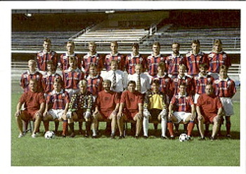 FC Viktoria Plzen Viktoria Plzen PAPYRO 1. ceska fotbalova liga 1995/96 team photo #x13