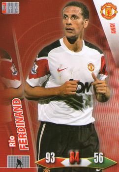 Rio Ferdinand Manchester United Panini Adrenalyn XL Manchester United 2010/11 Away Kit #19