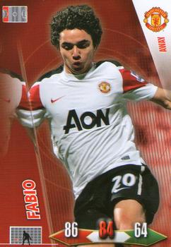 Fabio da Silva Manchester United Panini Adrenalyn XL Manchester United 2010/11 Away Kit #32