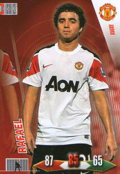 Rafael da Silva Manchester United Panini Adrenalyn XL Manchester United 2010/11 Away Kit #35