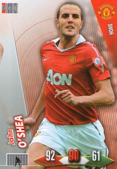 John O'Shea Manchester United Panini Adrenalyn XL Manchester United 2010/11 Home Kit #37