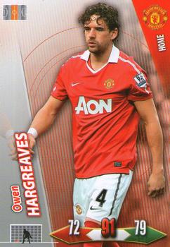 Owen Hargreaves Manchester United Panini Adrenalyn XL Manchester United 2010/11 Home Kit #49