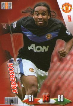 Anderson Manchester United Panini Adrenalyn XL Manchester United 2010/11 Away Kit #53