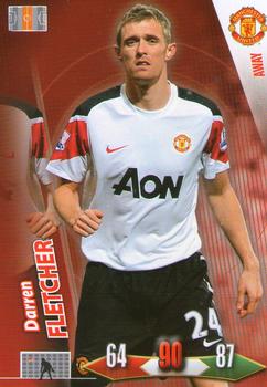 Darren Fletcher Manchester United Panini Adrenalyn XL Manchester United 2010/11 Away Kit #77