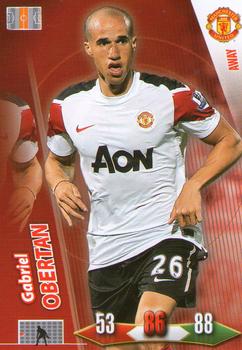 Gabriel Obertan Manchester United Panini Adrenalyn XL Manchester United 2010/11 Away Kit #83