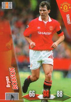 Bryan Robson Manchester United Panini Adrenalyn XL Manchester United 2010/11 Player Legend #88