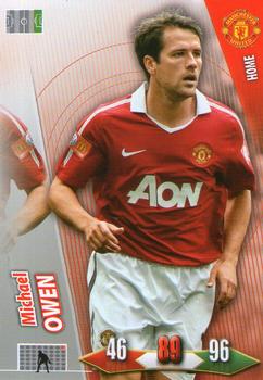 Michael Owen Manchester United Panini Adrenalyn XL Manchester United 2010/11 Home Kit #96