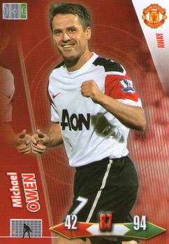 Michael Owen Manchester United Panini Adrenalyn XL Manchester United 2010/11 Away Kit #97