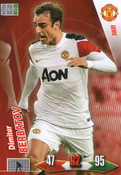 Dimitar Berbatov Manchester United Panini Adrenalyn XL Manchester United 2010/11 Away Kit #101