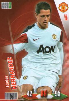 Javier Hernandez Manchester United Panini Adrenalyn XL Manchester United 2010/11 Away Kit #110