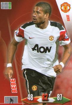 Bebe Manchester United Panini Adrenalyn XL Manchester United 2010/11 Away Kit #116