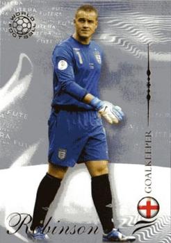 Robinson Paul England Futera World Football 2007 #12