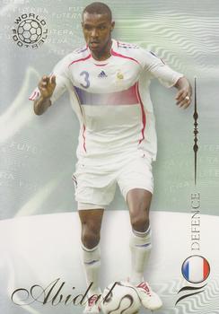 Abidal Eric France Futera World Football 2007  #17