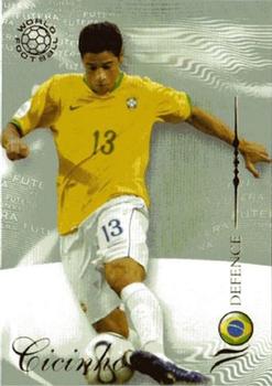 Cicinho Brazil Futera World Football 2007  #23